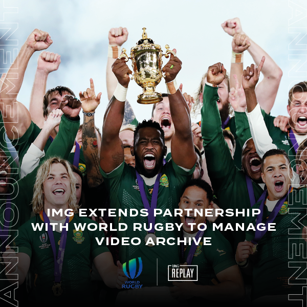 WORLD RUGBY AND IMG REPLAY EXTEND EXCLUSIVE VIDEO ARCHIVE PARTNERSHIP